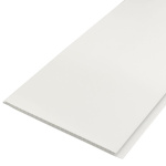 Матовая белая панель ПВХ